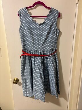 Lindy Bop Polka Dot Retro Dress